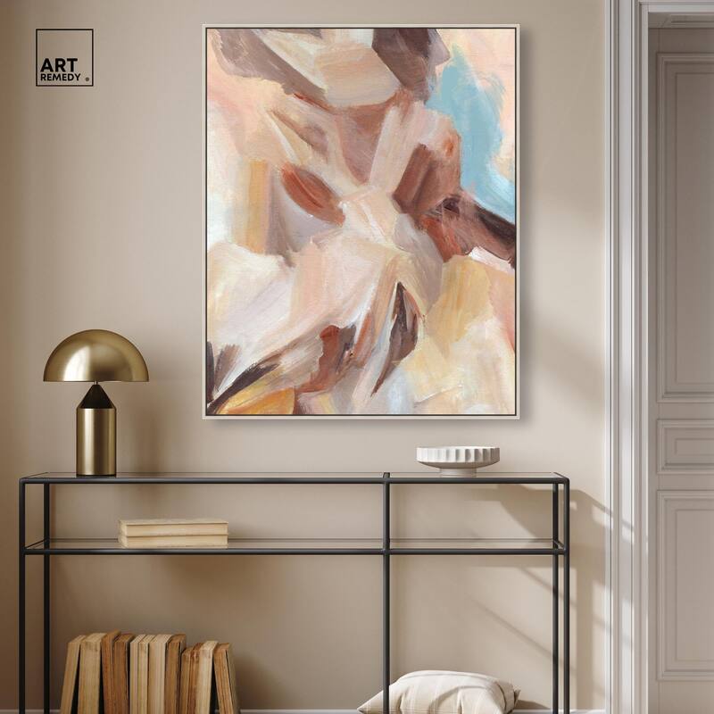 Layers of Colors I Canvas by Art Remedy