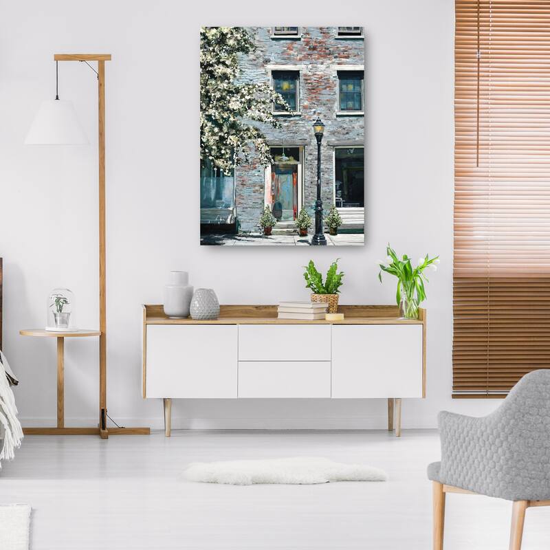 Rue du Village By Studio Arts Canvas Art Print