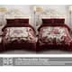 Option Dark Red Floral