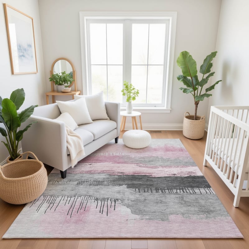 Premium Washable Super Soft Modern Glam Mayfield Rug