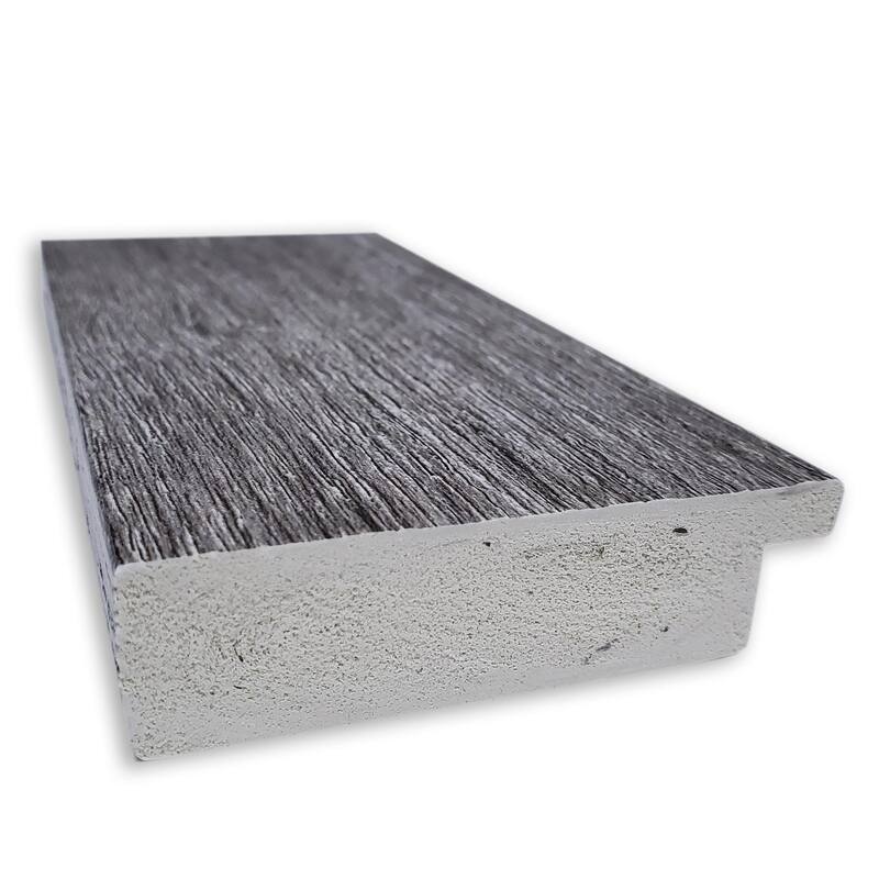 Bark Rustic Grey Framed White Corkboard Bulletin Board