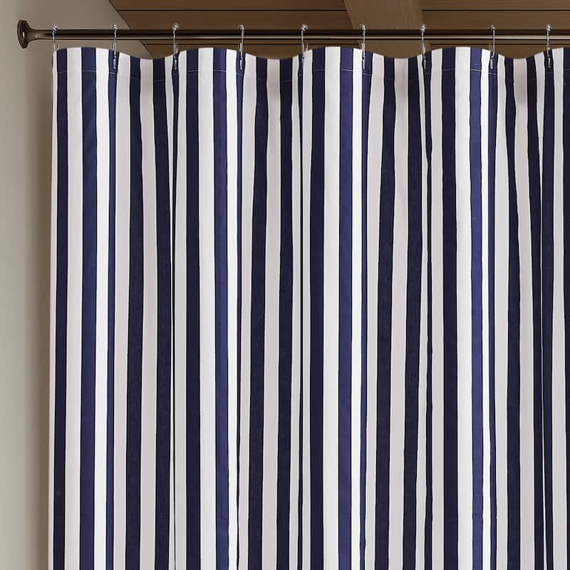 Brooklyn Loom Levi Stripe Shower Curtain