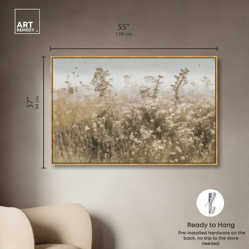 Hoary Herb Hues II Canvas by Art Remedy