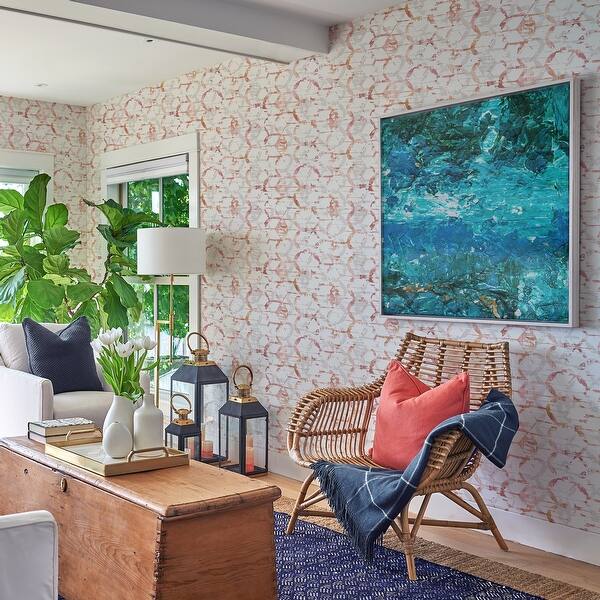 distressed wall wallpaper