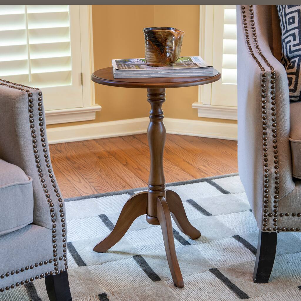 Simplify Pedestal Accent Table