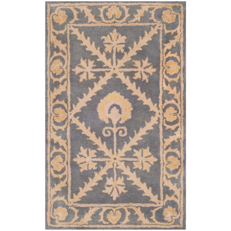 SAFAVIEH Handmade Bella Berit Modern Floral Wool Rug