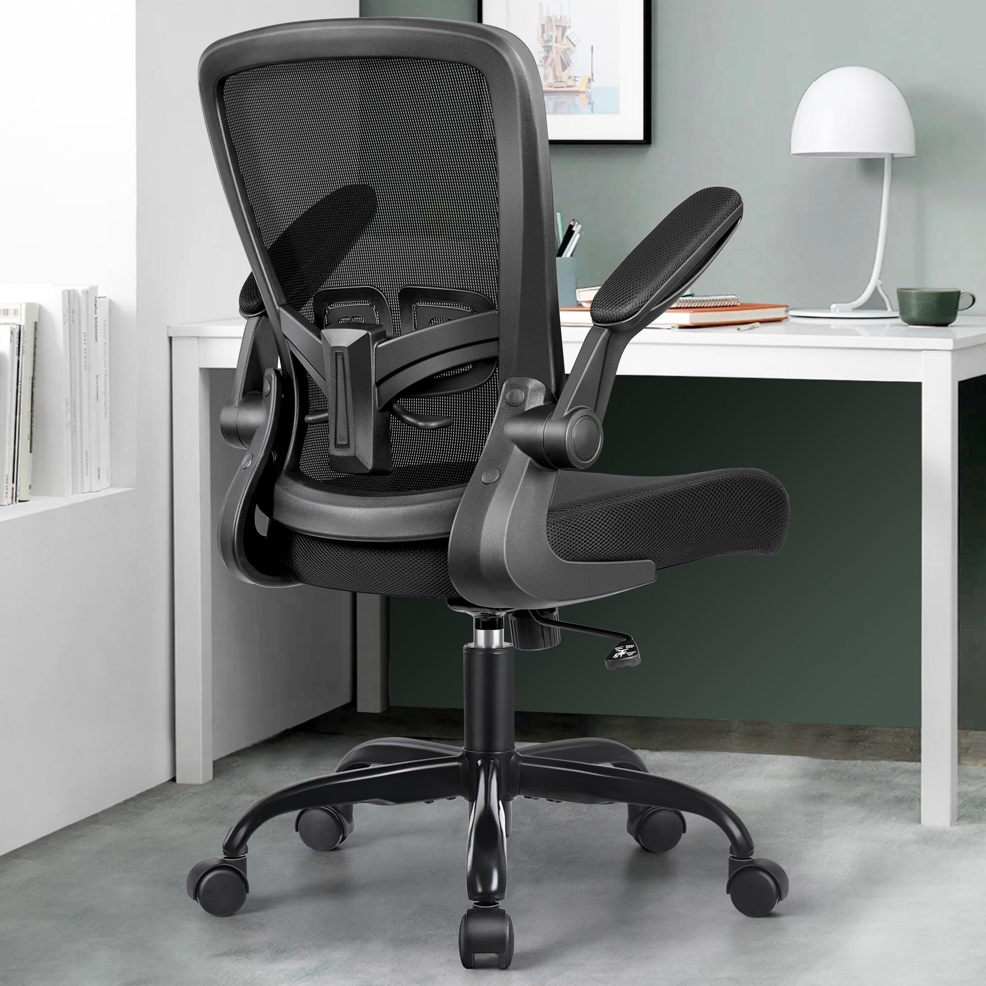 White ergo office chair 2025