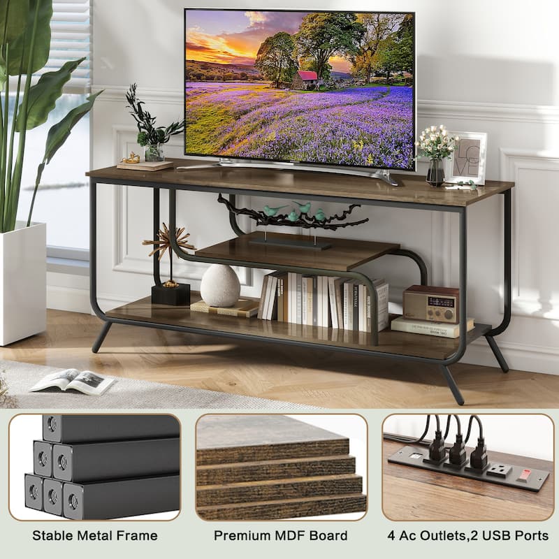 small unit modern TV console suitable for living room
