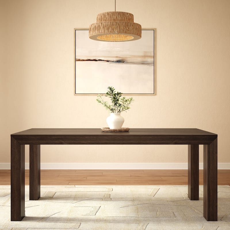 Plank and Beam Rectangular Modern Dining Table - 72"