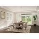 preview thumbnail 23 of 29, Hunter Astwood 16" 4-Light Round Chandelier, Dining Room Table, Kitchen Island, Cage, Transitional, Art-Deco