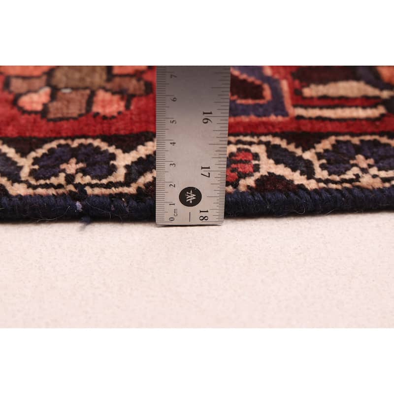 ECARPETGALLERY Hand-knotted Kayseri Vintage Red Wool Rug - 6'8 x 10'0