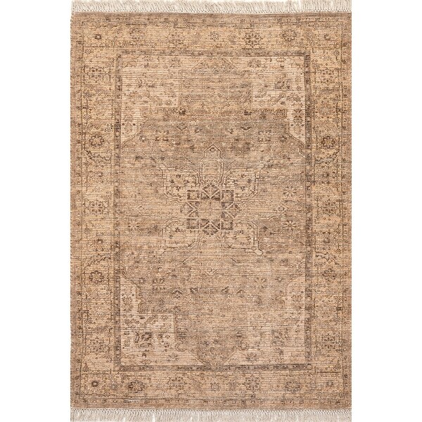 Lennox Persian Medallion Tassel Area Rug - Bed Bath & Beyond