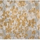 preview thumbnail 10 of 47, SAFAVIEH Evoke Floral Area Rug 6'7" Square - Grey/Gold - Square