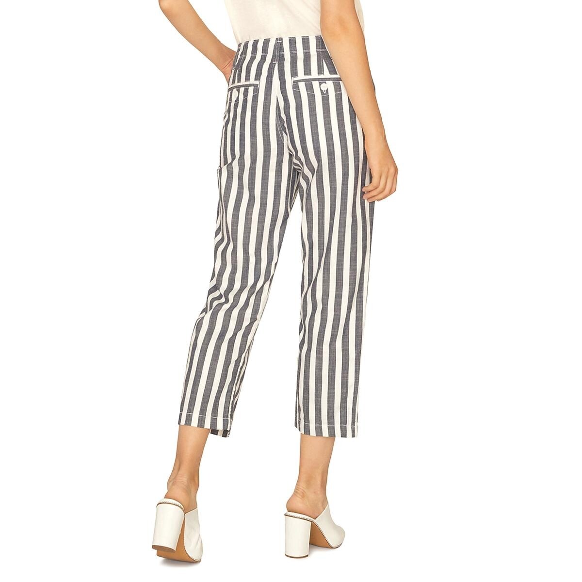 cotton striped pants