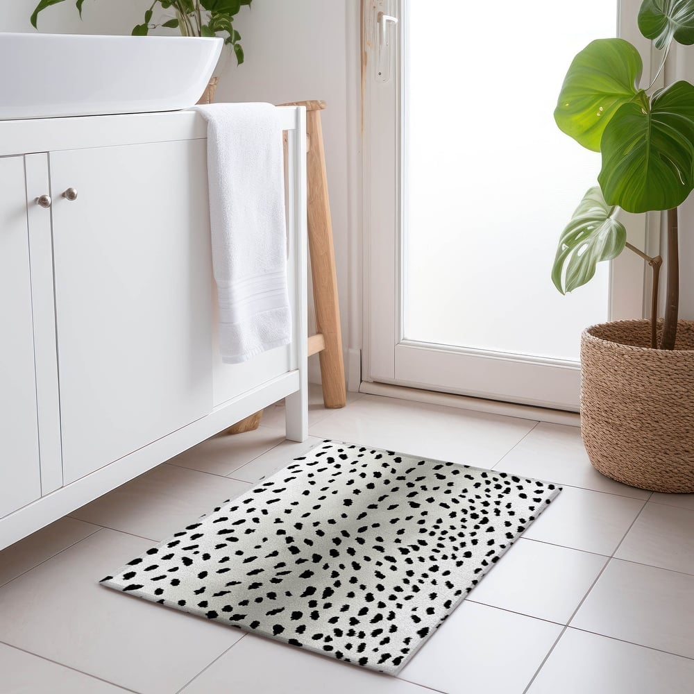 Premium Washable Super Soft Animal Print Ombre Mayfield Rug