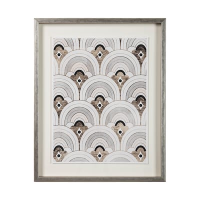 Deco Patterning IV Framed Art Print