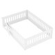 preview thumbnail 11 of 10, Full Montessori Floor Bed with Guardrails & Door