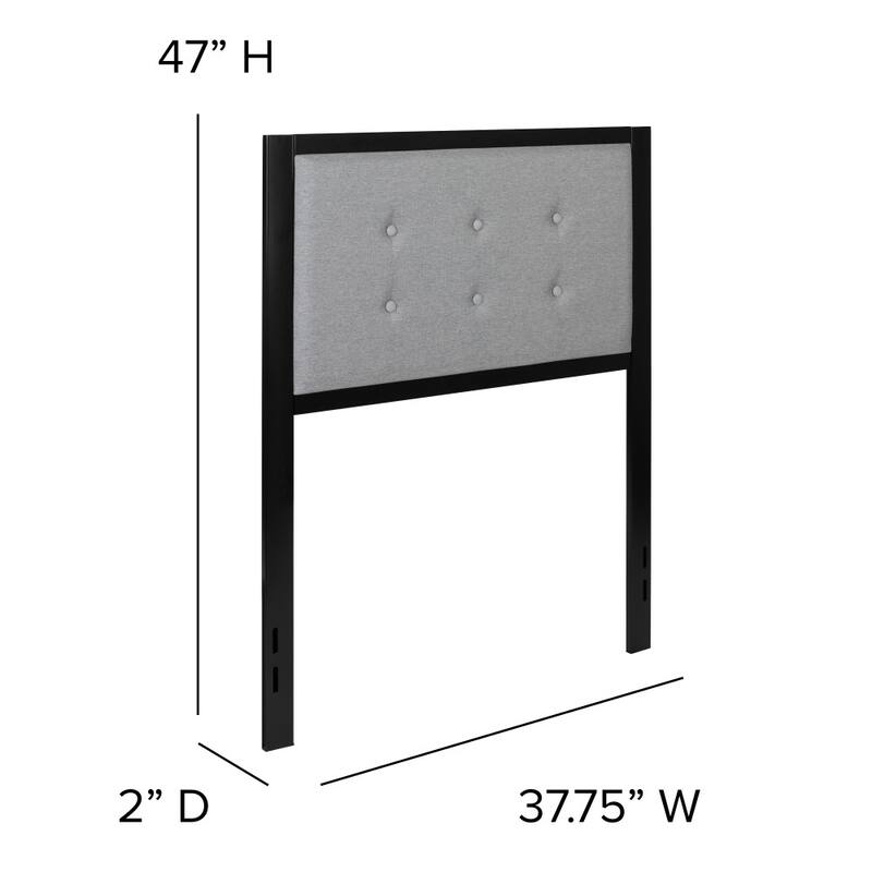 Metal Tufted Upholstered Headboard - Modern Headboard