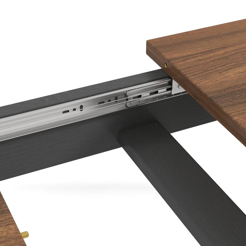 106.3-Inch Large Modern Extendable Dining Room Kitchen Table