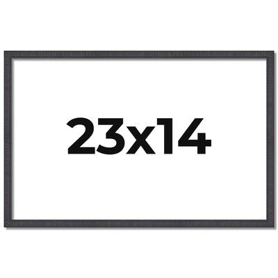 23x14 Frame Brown Picture Frame - Complete Modern Photo Frame Includes