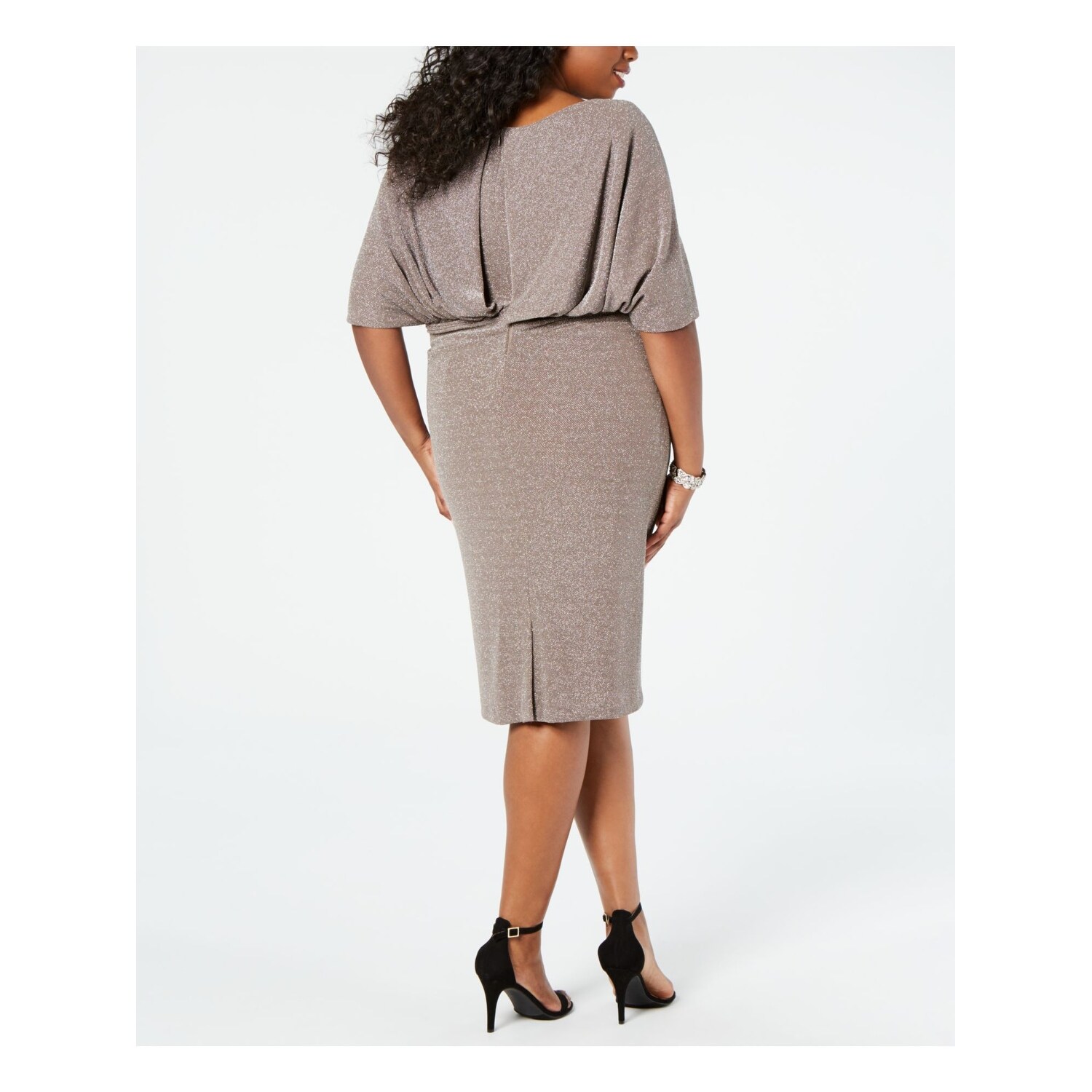 betsy and adam silver dress