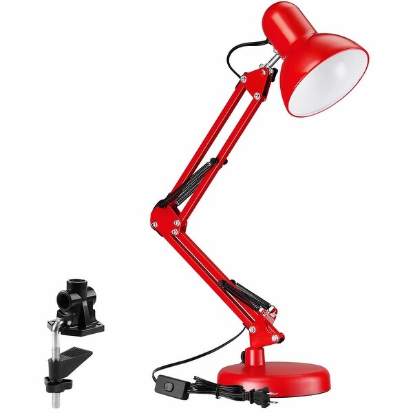 red kids lamp