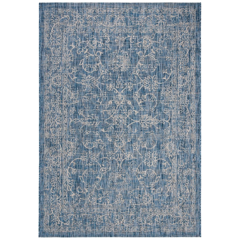 SAFAVIEH Courtyard Aquata Indoor/ Outdoor Waterproof Patio Backyard Rug