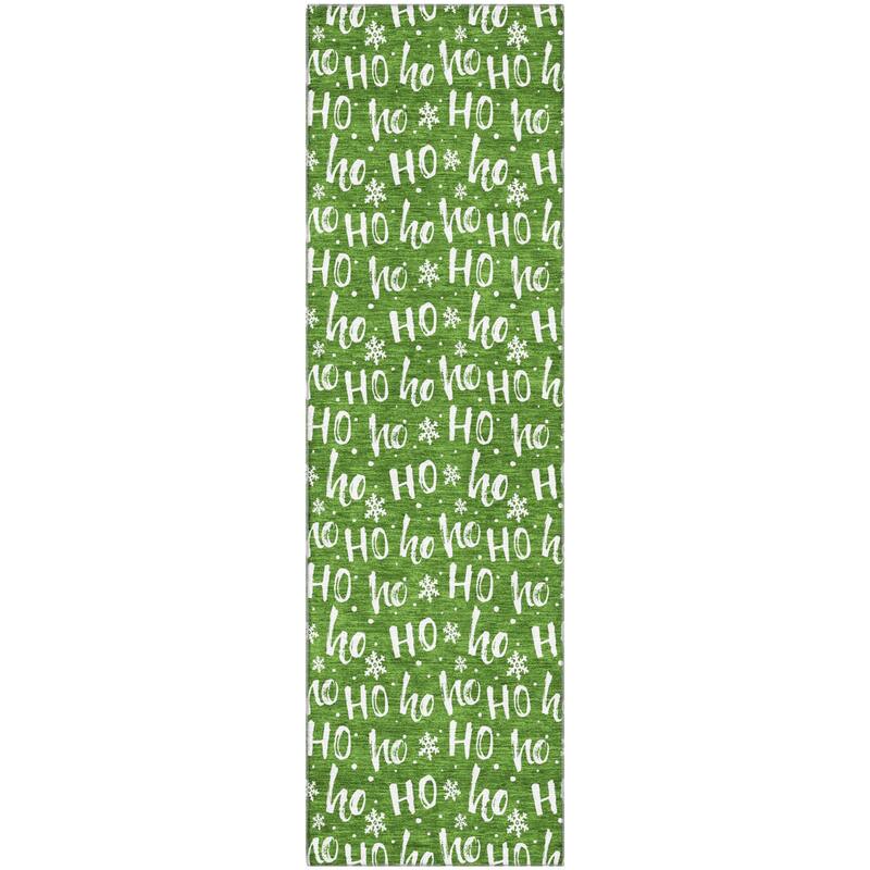 Premium Washable Super Soft Christmas Ho Ho Mayfield Rug