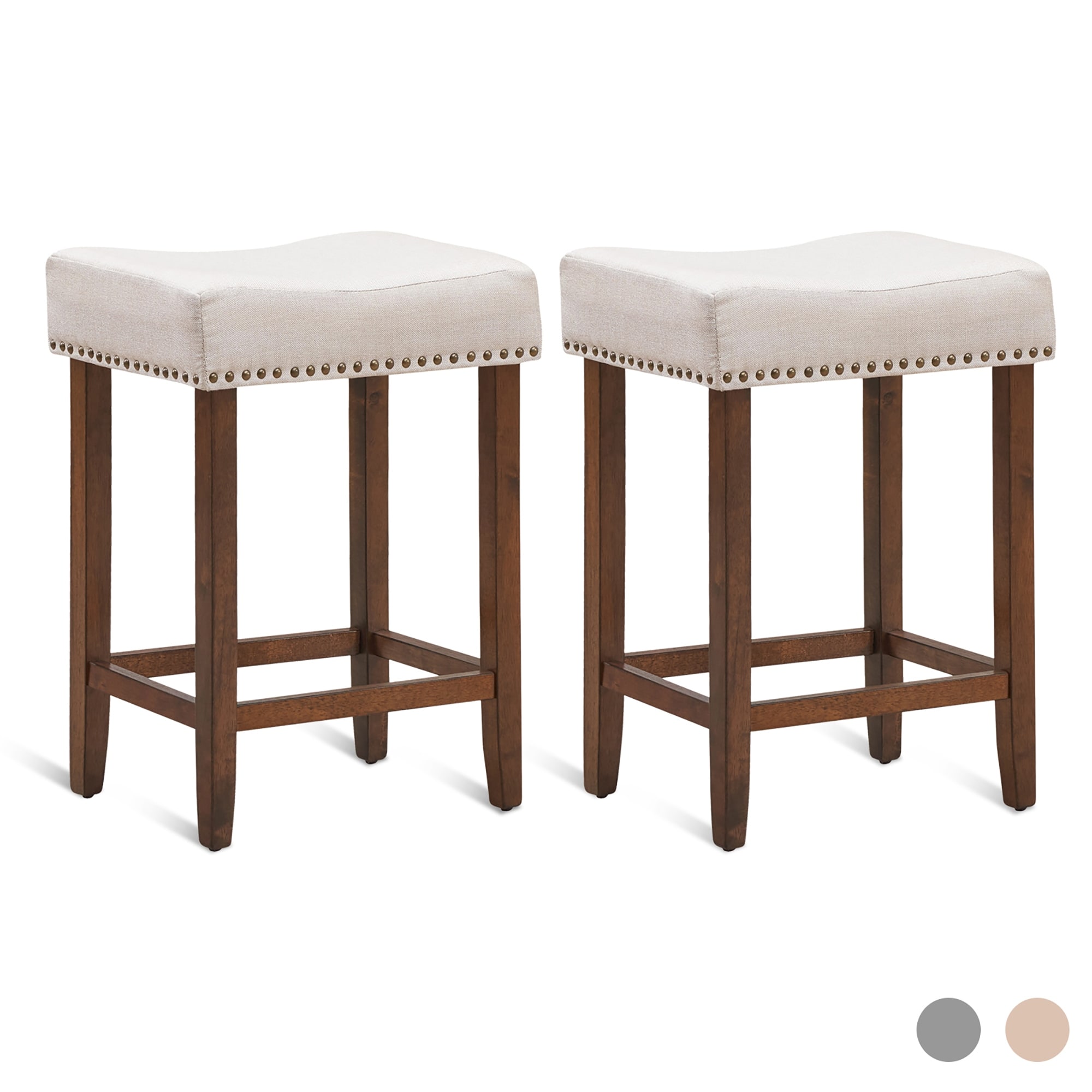 Backless counter height stools top