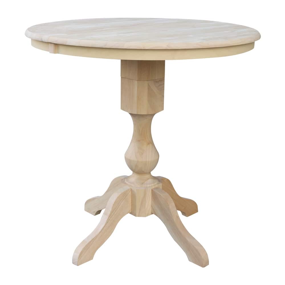 The Gray Barn Fairy Glen 36-in. Round Pedestal Table w/ 12-in. Leaf