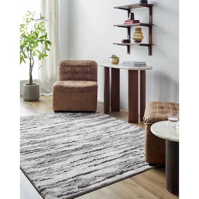 Livabliss Portofino Transitional Striped Area Rug