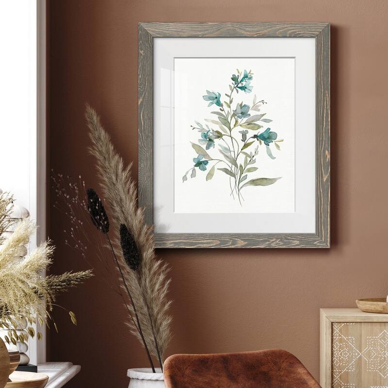 Linen Botanical III-Premium Framed Print - Ready to Hang