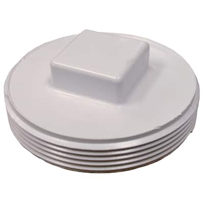Jones Stephens P49350 3-1/2 PVC RH Cleanout PLUG