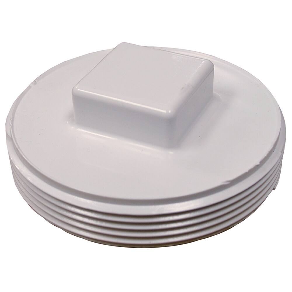 Jones Stephens P49350 3-1/2 PVC RH Cleanout PLUG
