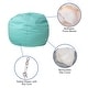 preview thumbnail 3 of 54, Small Refillable Bean Bag Chair for Kids and Teens