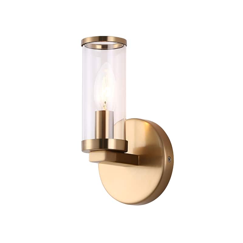 Candle Wall Light - Chic Wall Scone Vanity Lamp (Gold) - Gold