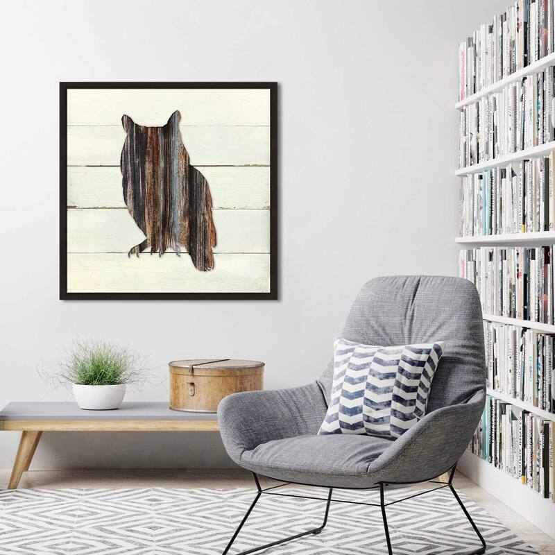 "Woodland Owl" by Carol Robinson Print on Floating Canvas