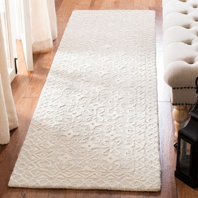SAFAVIEH Handmade Blossom Manuela Modern Floral Wool Rug
