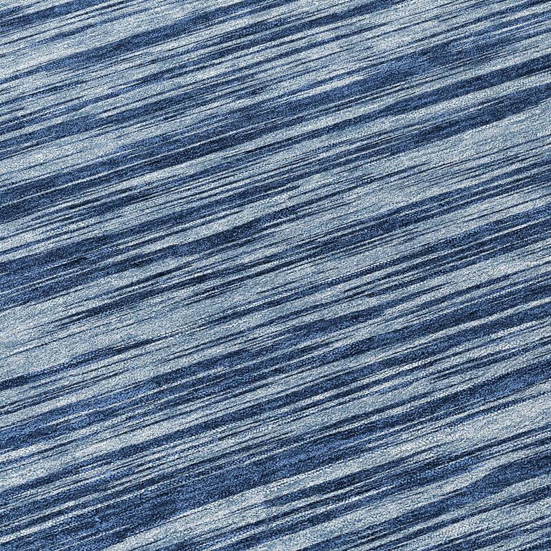 Machine Washable Indoor/ Outdoor Casual Ombre Chantille Rug
