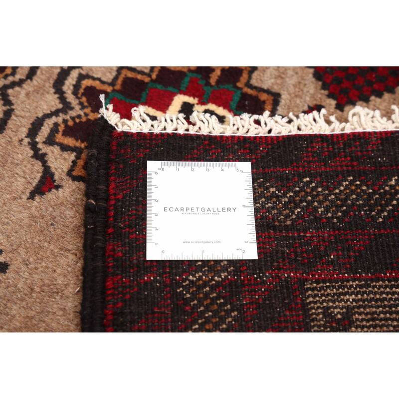 ECARPETGALLERY Hand-knotted Teimani Tan Wool Rug - 3'3 x 5'1