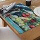 preview thumbnail 2 of 1, Plastic Placemat Night Cat - Set of 12