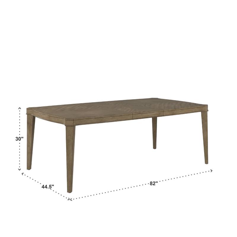 Fiona Antique Taupe Wood Extending Dining Set by iNSPIRE Q Classic
