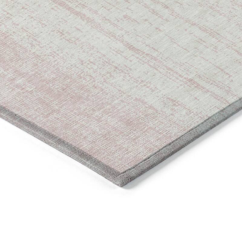 HomeRoots Striped Transitional Rectangle Outdoor Rug