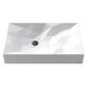 preview thumbnail 1 of 7, Karran Diamond Quartz 28 inch Bathroom Vessel Sink White