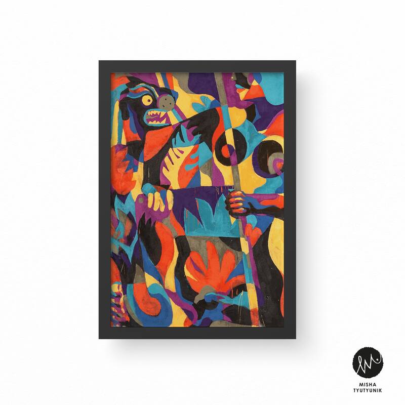 Well Woven x Misha Tyutyunik Sunday Jungle There Will Be Blood Rug