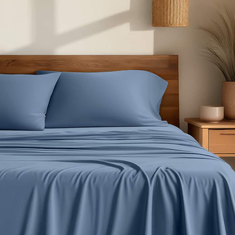 Bare Home Rayon from Bamboo Sheet Set - Deep Pocket - Breathable