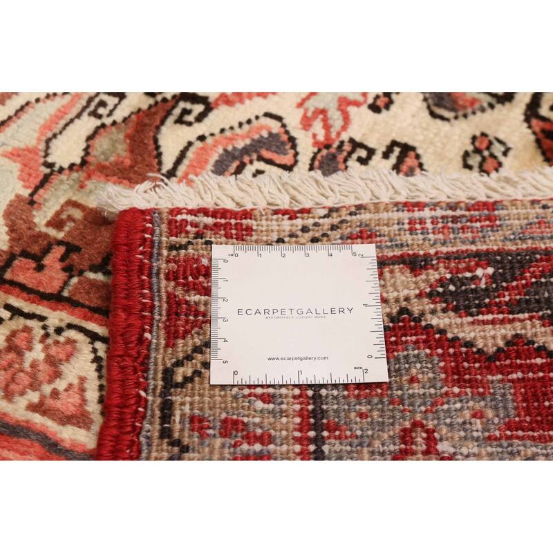 ECARPETGALLERY Hand-knotted Sarabi Red Wool Rug - 8'1 x 11'1
