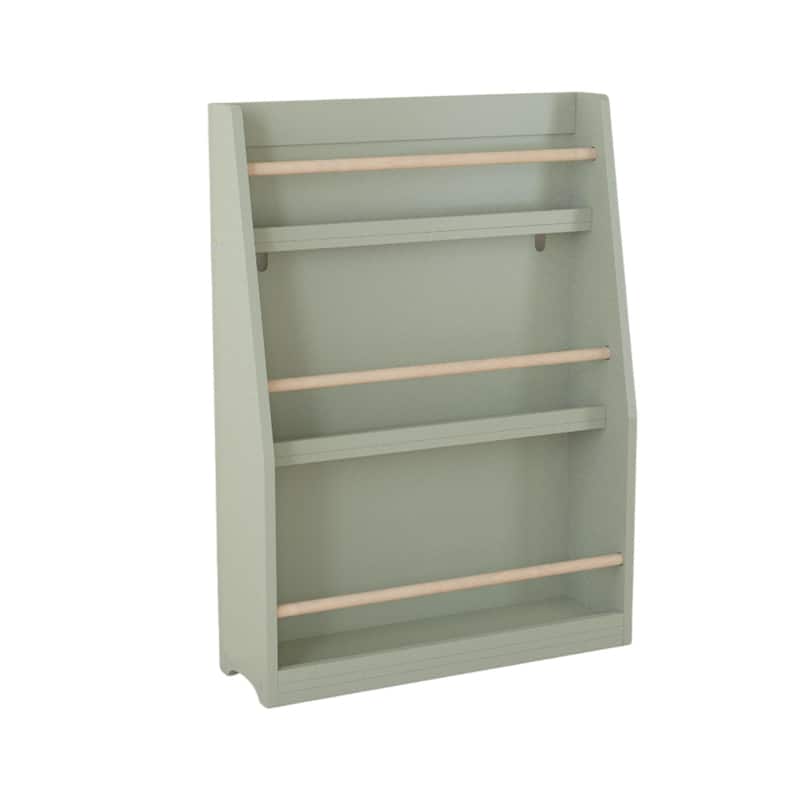 3 Tier Kids Book Shelf,Kids Book Rack,Helps Keep Bedrooms,Playrooms,And Classrooms Organized,Sage