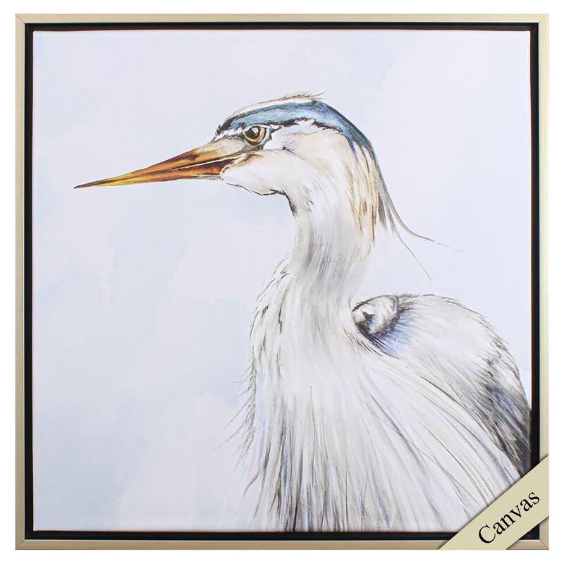 Portrait of Nature II - Giclee on Canvas - 30 X 30 X 3 - Plastic - Silver