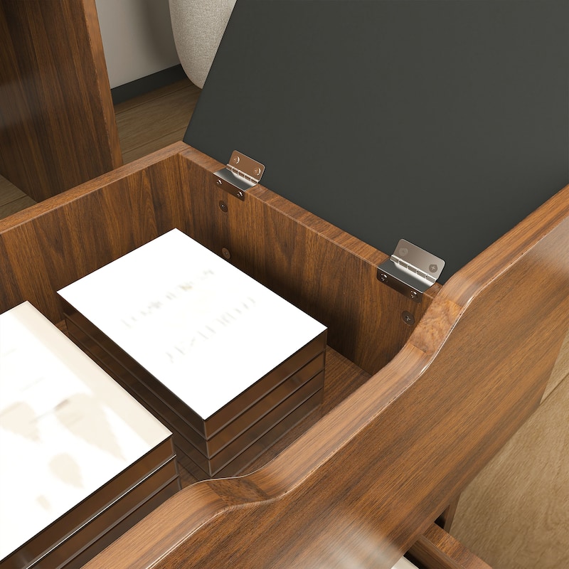 3-in-1 Vanity Desk with Flip Top LED Lighted Mirror, Compact Dressing Table and Makeup Stool Set